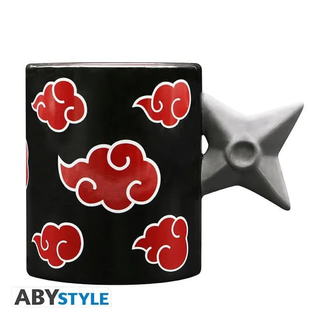 3D Mug Shuriken Akatsuki Naruto Shippuden 460 Ml