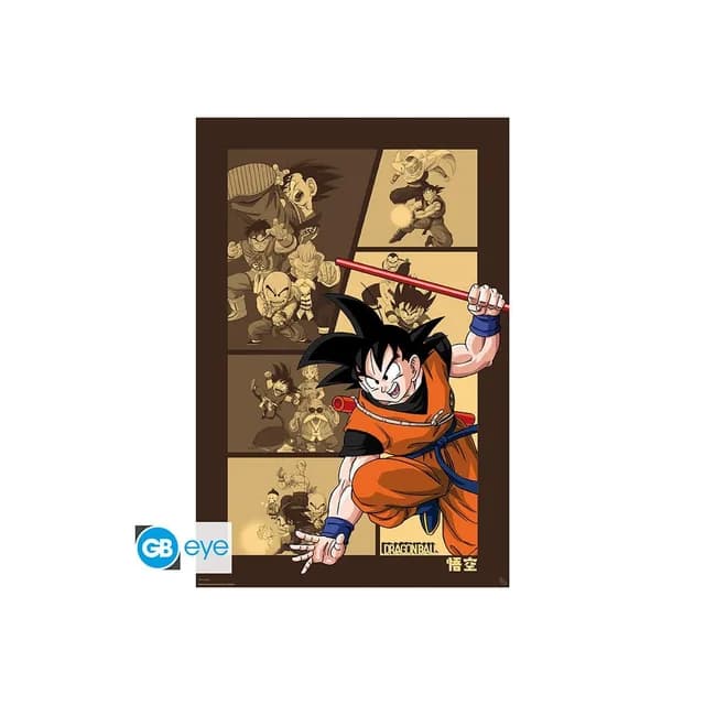 Dragon Ball - Goku Retro - Poster 91x61cm