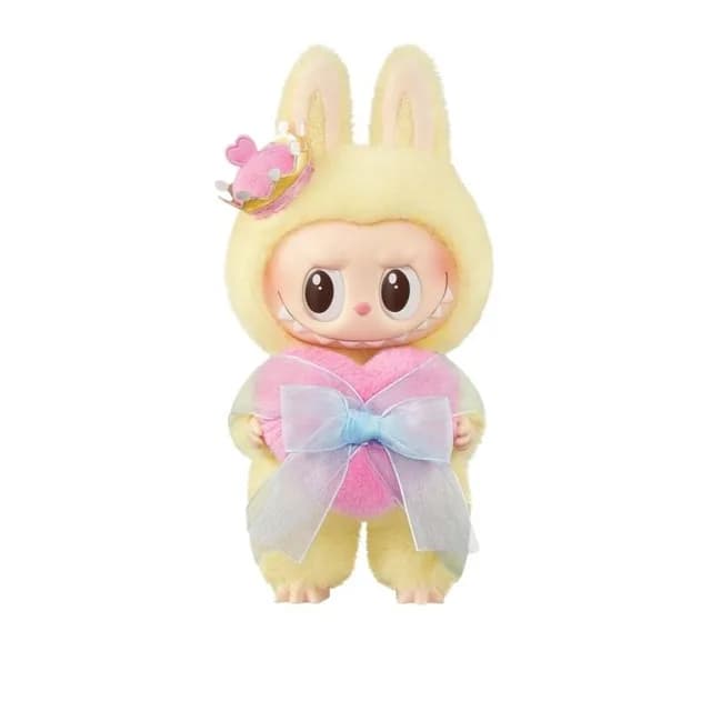 Labubu The Monsters Let’s Checkmate Vinyl Face Plush Doll