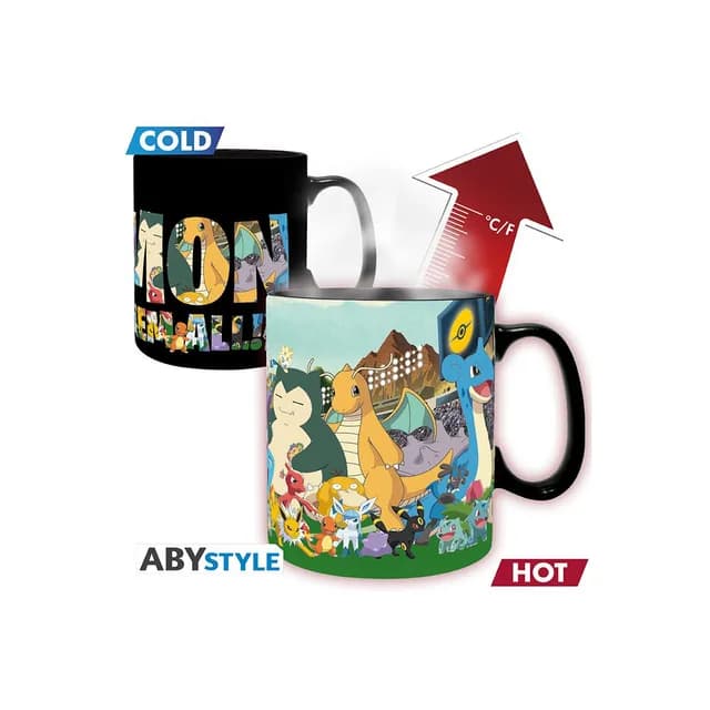 Pokemon - Gotta Catch 'Em All - 460ml Heat Change Mug