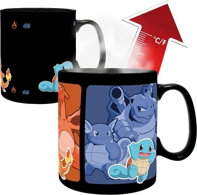 Pokemon Mug Heat Change - Evolve - 460 Ml