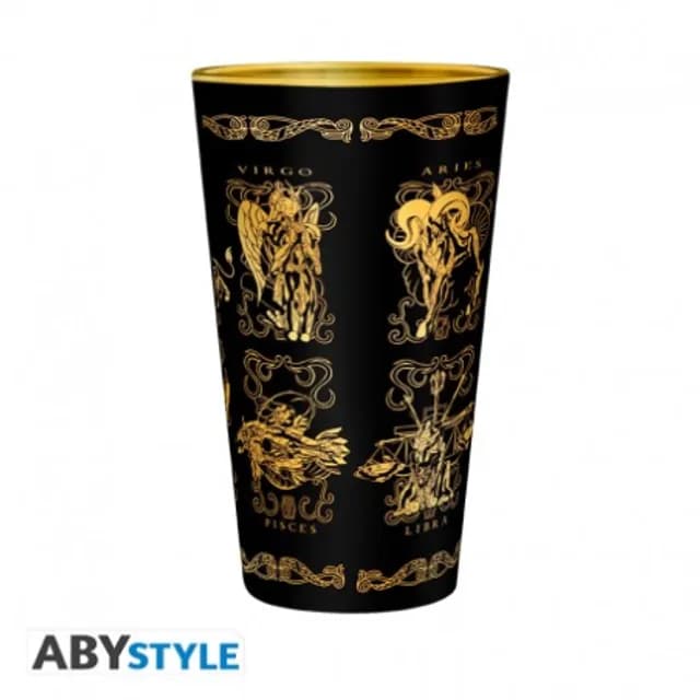 Saint Seiya - Premium Large Glass - 400ml - Gold Cloths Box