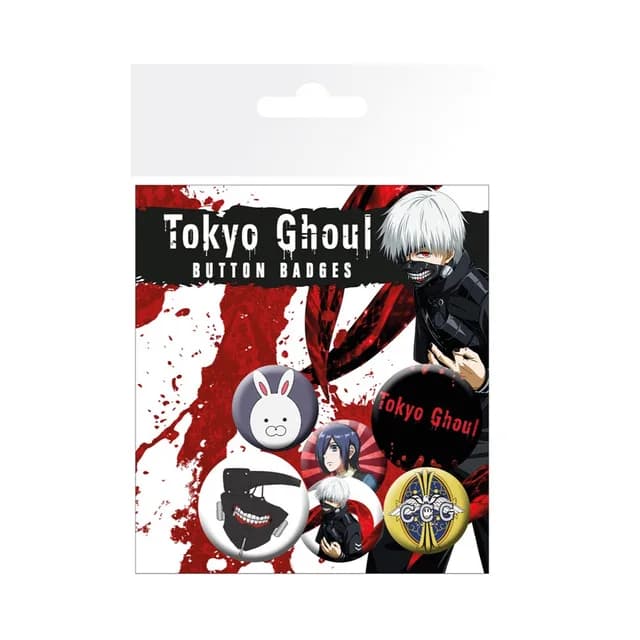 Tokyo Ghoul Badge Pack Mix