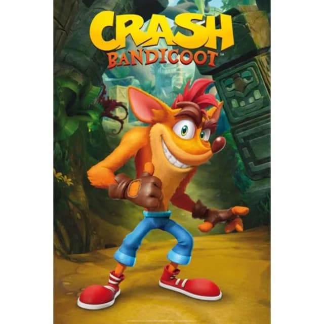 Crash Bandicoot Poster 91x61cm