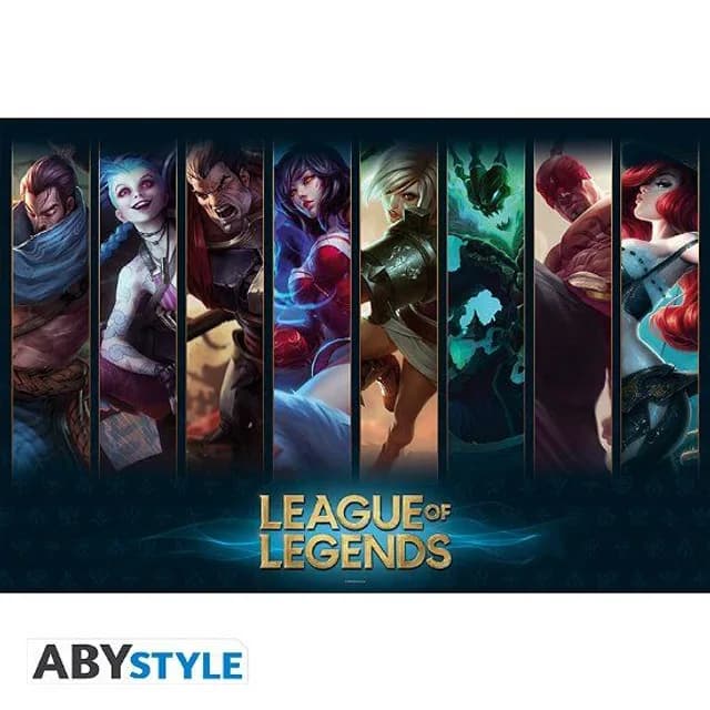League Of Legends - Poster Maxi 91.5x61 - Champions