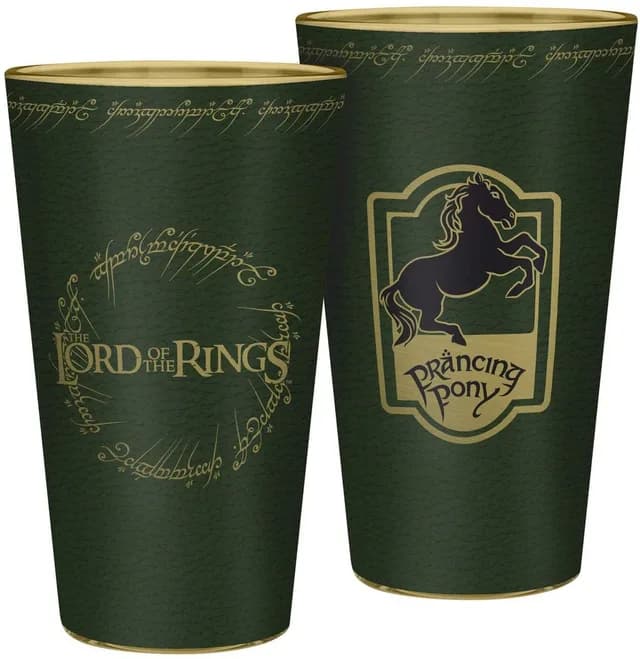 Lord Of The Rings Premium Large Glass - 400ml - Prancing Pony