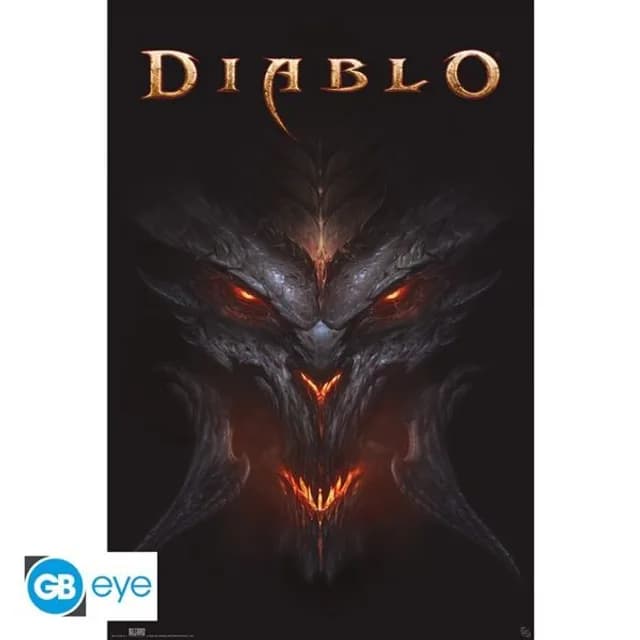 Poster Diablo Blizzard 91,5 X 61 Cms